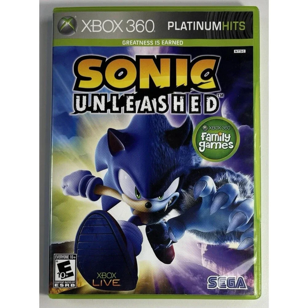 Sonic Unleashed (Microsoft Xbox 360, 2008) - TESTED